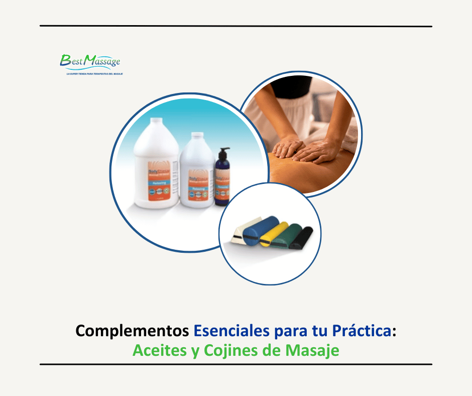Complementos Esenciales para tu Práctica: Aceites y Cojines de Masaje