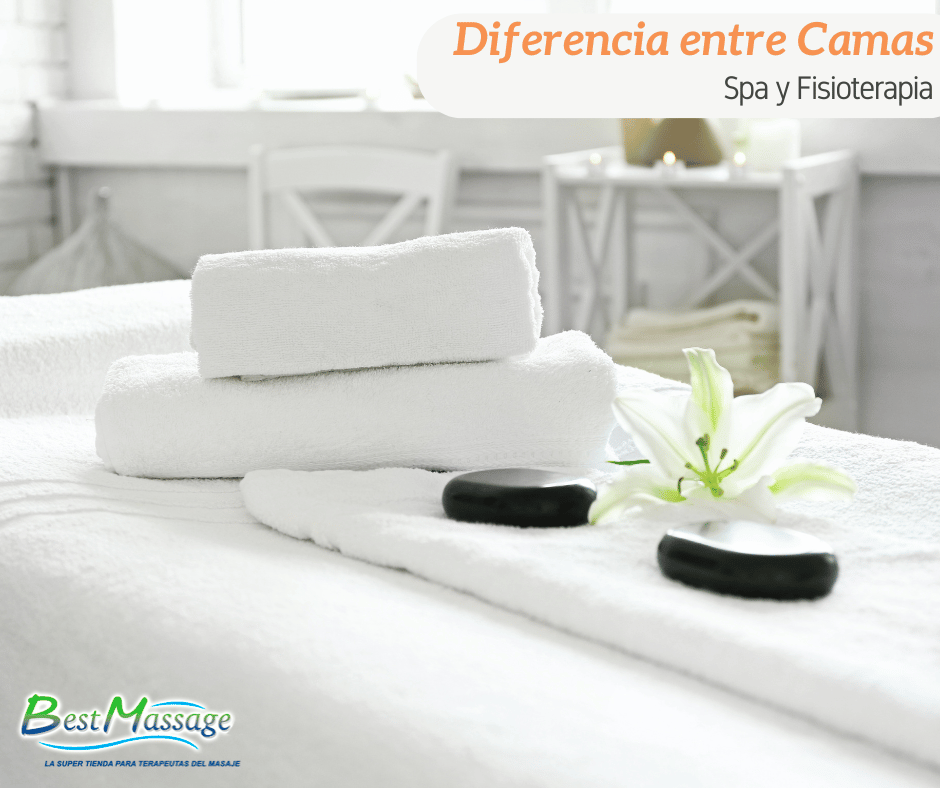 ¿Qué Diferencia hay Entre una Cama para Spa y una Cama para Fisioterapia?