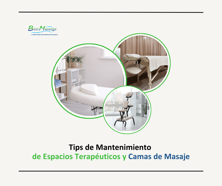 Tips de Mantenimiento de Espacios Terapéuticos y Camas de Masaje