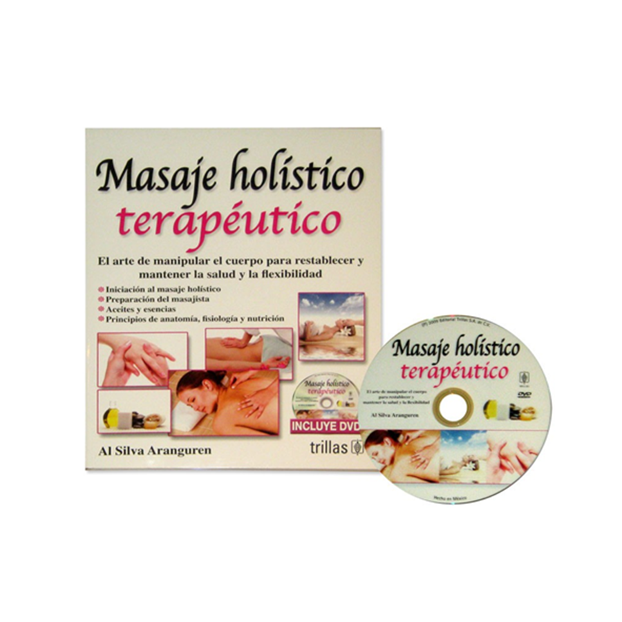 Libro De Masaje Holístico Terapéutico + DVD